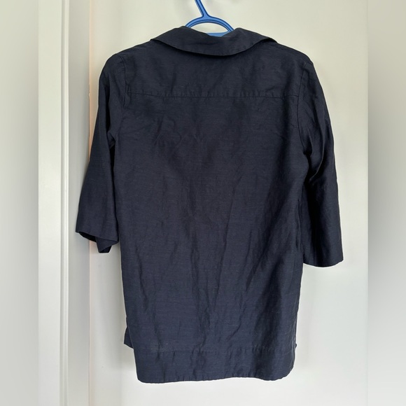 COS linen top size 4 - Picture 2 of 4